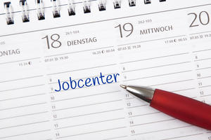 Eintrag im Kalender: Jobcenter